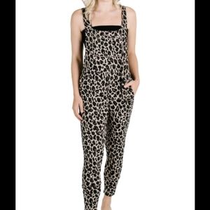 Smash + Tess Lexi Leopard Romperalls, Large